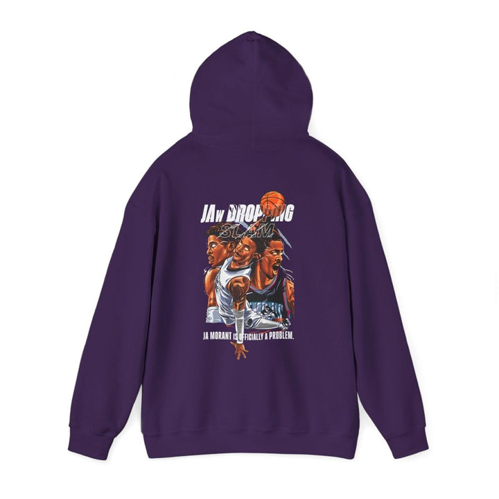 Ja Morant Slam Dunk Unisex Hoodie - Red - S - Ja Morant Slam Dunk Unisex Hoodie - Tatoo Tee