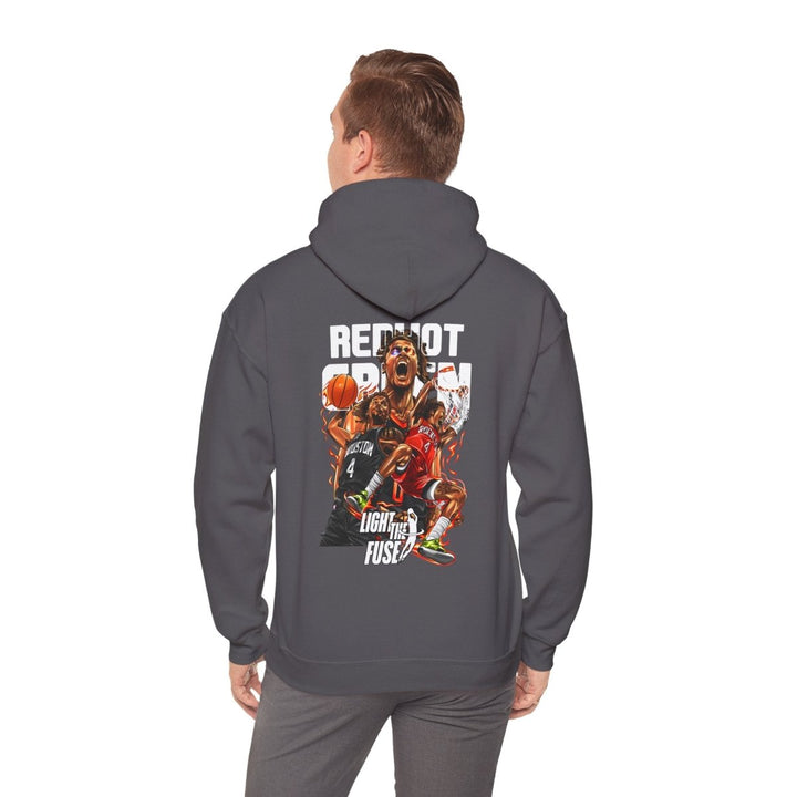 Jalen Green NBA Basketball Graphic Hoodie for Sports Fans - Charcoal - S - Jalen Green NBA Basketball Graphic Hoodie for Sports Fans - Tatoo Tee