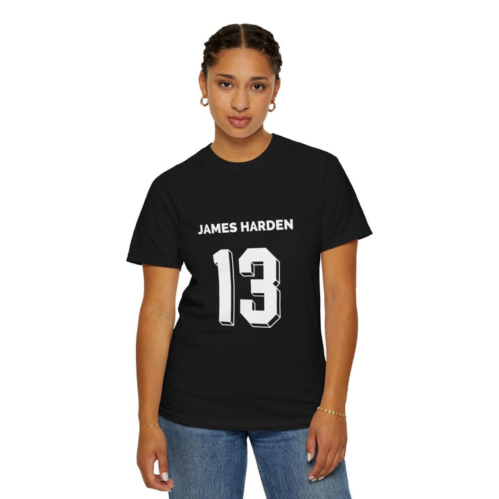 James Harden Unisex Gamet - Dyed T-shirt, Basketball Tee, Sports Apparel, Gift for Fans, Game Day Fashion, Athletic Wear - Black - S - James Harden Unisex Gamet - Dyed T-shirt, Basketball Tee, Sports Apparel, Gift for Fans, Game Day Fashion, Athletic Wear - Tatoo Tee