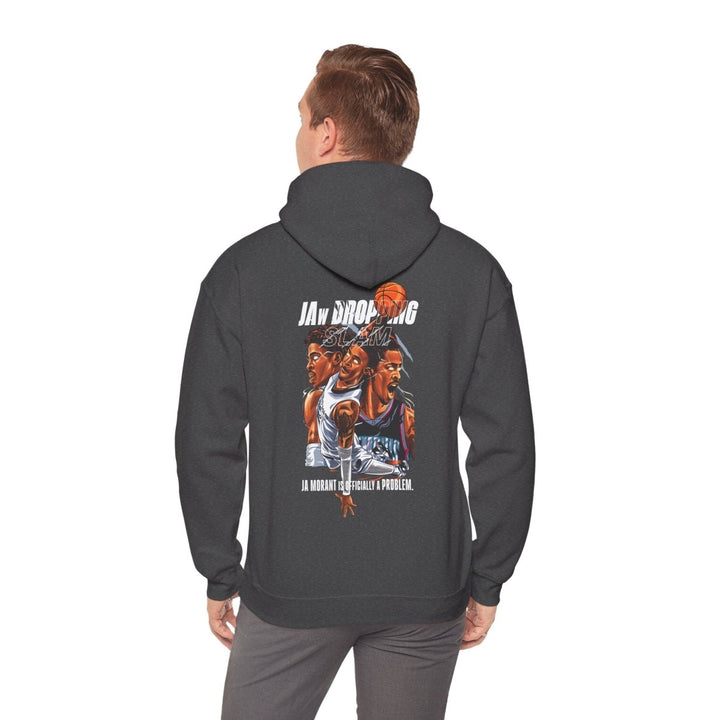 Jaw - Dropping Basketball Hoodie - Unisex Heavy Blend™ Sweatshirt for Fans - Dark Heather - S - Jaw - Dropping Basketball Hoodie - Unisex Heavy Blend™ Sweatshirt for Fans - Tatoo Tee
