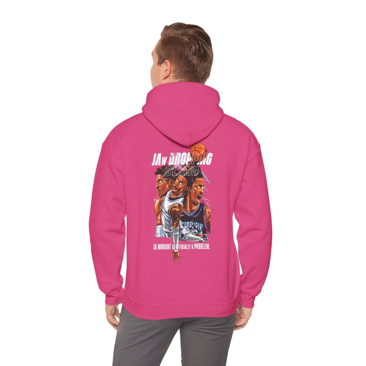 Jaw - Dropping Basketball Hoodie - Unisex Heavy Blend™ Sweatshirt for Fans - Heliconia - S - Jaw - Dropping Basketball Hoodie - Unisex Heavy Blend™ Sweatshirt for Fans - Tatoo Tee
