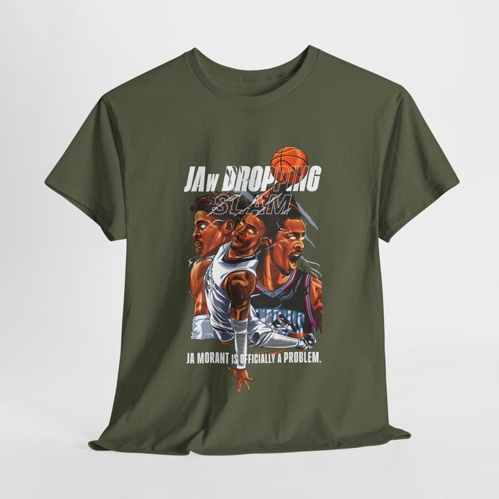 Jaw - Dropping Basketball Unisex Heavy Cotton Tee - Cardinal Red - S - Jaw - Dropping Basketball Unisex Heavy Cotton Tee - Tatoo Tee