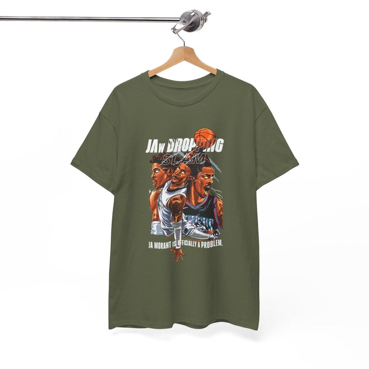 Jaw - Dropping Basketball Unisex Heavy Cotton Tee - Cardinal Red - S - Jaw - Dropping Basketball Unisex Heavy Cotton Tee - Tatoo Tee