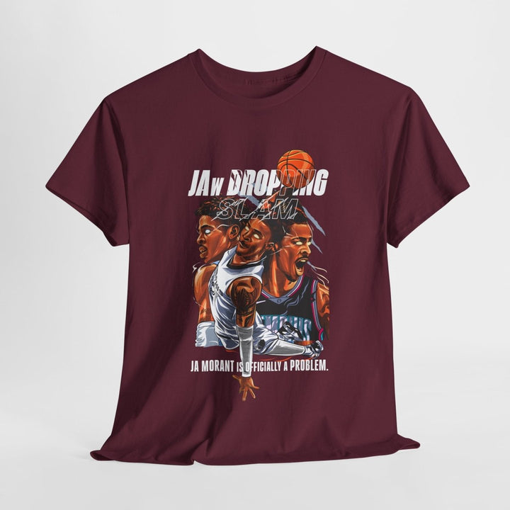 Jaw - Dropping Basketball Unisex Heavy Cotton Tee - Cardinal Red - S - Jaw - Dropping Basketball Unisex Heavy Cotton Tee - Tatoo Tee