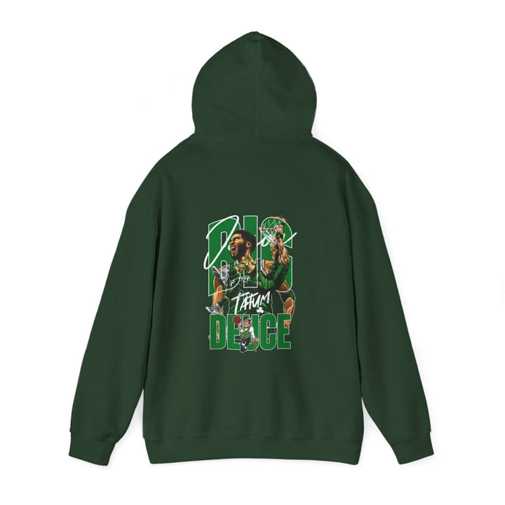 Jayson Tatum NBA Basketball Fan Unisex Heavy Blend Hooded Sweatshirt - Forest Green - S - Jayson Tatum NBA Basketball Fan Unisex Heavy Blend Hooded Sweatshirt - Tatoo Tee
