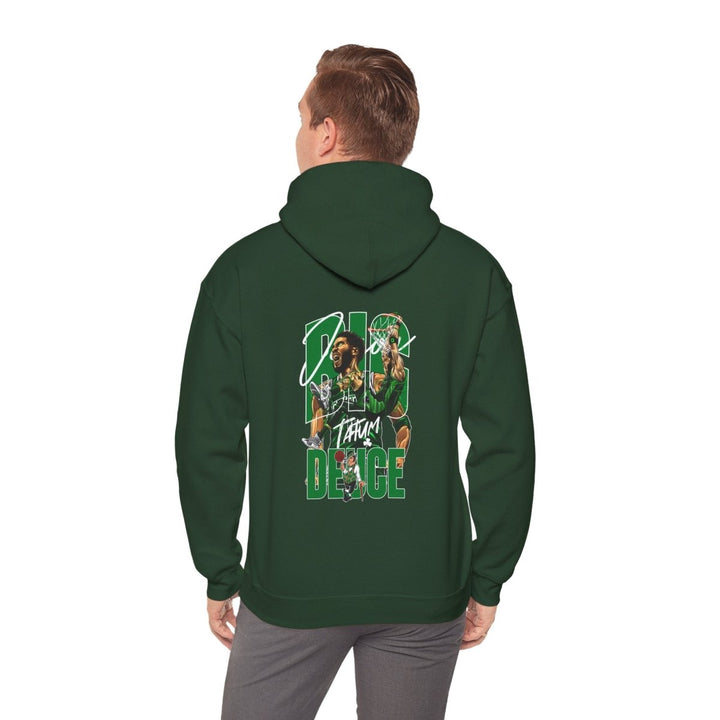 Jayson Tatum NBA Basketball Fan Unisex Heavy Blend Hooded Sweatshirt - Forest Green - S - Jayson Tatum NBA Basketball Fan Unisex Heavy Blend Hooded Sweatshirt - Tatoo Tee