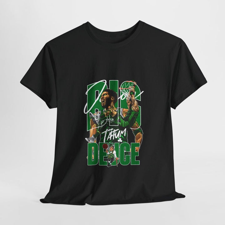 Jayson Tatum NBA Boston Big Daddy Unisex Heavy Cotton Tee - Navy - S - Jayson Tatum NBA Boston Big Daddy Unisex Heavy Cotton Tee - Tatoo Tee