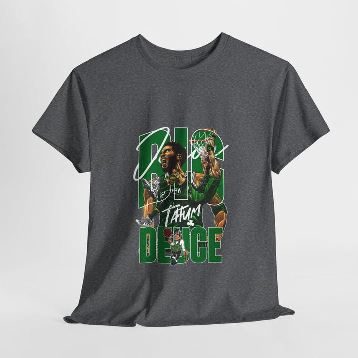 Jayson Tatum NBA Boston Big Daddy Unisex Heavy Cotton Tee - Navy - S - Jayson Tatum NBA Boston Big Daddy Unisex Heavy Cotton Tee - Tatoo Tee