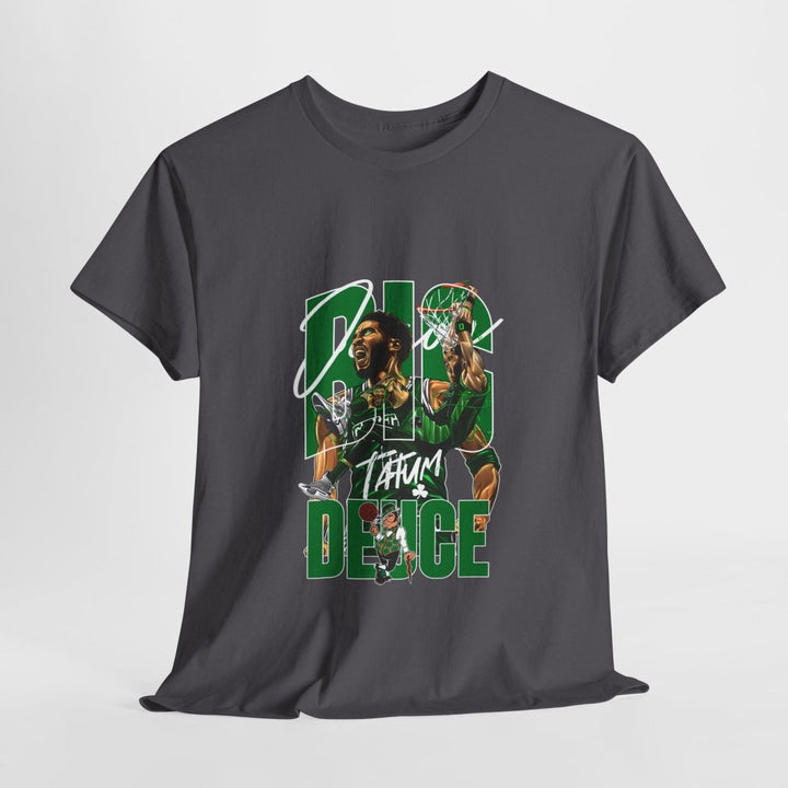 Jayson Tatum NBA Boston Big Daddy Unisex Heavy Cotton Tee - Navy - S - Jayson Tatum NBA Boston Big Daddy Unisex Heavy Cotton Tee - Tatoo Tee
