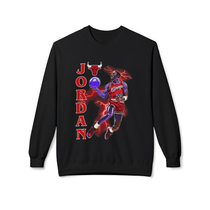 Jordan Basketball Sweatshirt, Unisex Crewneck, Sports Apparel - Navy - S - Jordan Basketball Sweatshirt, Unisex Crewneck, Sports Apparel - Tatoo Tee