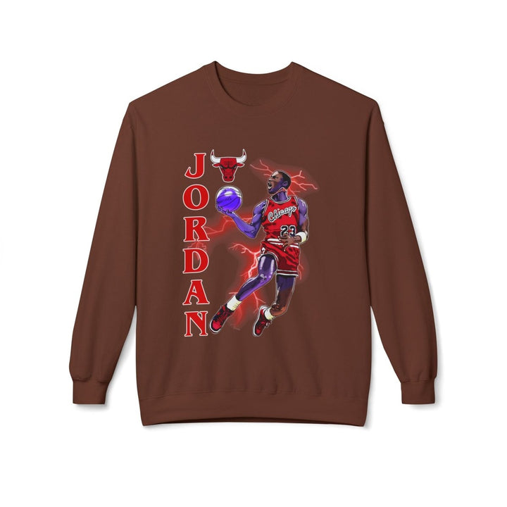 Jordan Basketball Sweatshirt, Unisex Crewneck, Sports Apparel - Navy - S - Jordan Basketball Sweatshirt, Unisex Crewneck, Sports Apparel - Tatoo Tee