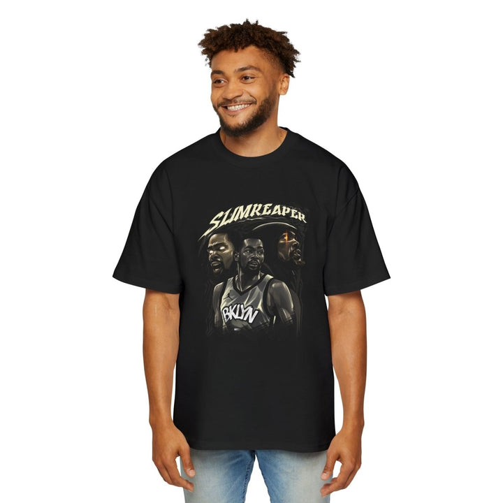 KD Oversized Tee - Slimreaper Graphic Shirt - S - Black - KD Oversized Tee - Slimreaper Graphic Shirt - Tatoo Tee