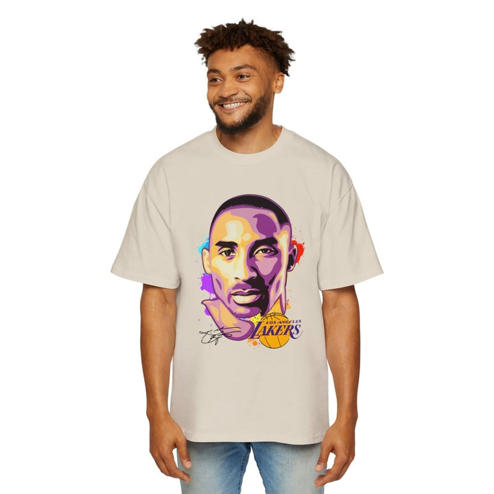 Kobe Bryant Graphic Tee - Heavy Oversized T-Shirt for Basketball Fans - S - Midnight Blue - Kobe Bryant Graphic Tee - Heavy Oversized T-Shirt for Basketball Fans - Tatoo Tee