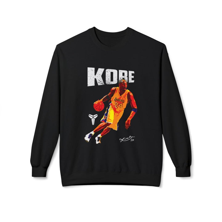 Kobe Bryant Inspired Unisex Crewneck Sweatshirt, Basketball Fan - Navy - S - Kobe Bryant Inspired Unisex Crewneck Sweatshirt, Basketball Fan - Tatoo Tee