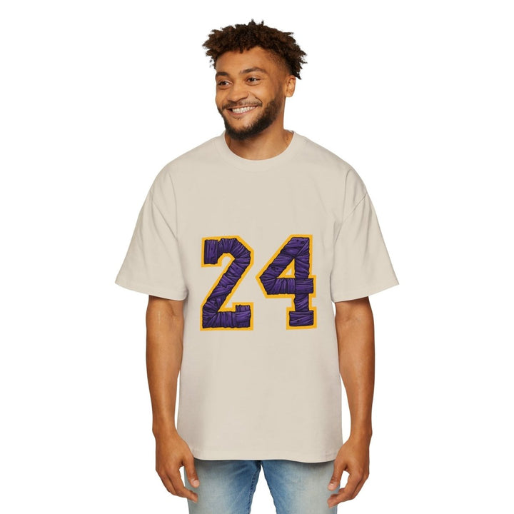 Kobe Bryant Lakers NBA Vintage Basketball Tee - S - Ecru - Kobe Bryant Lakers NBA Vintage Basketball Tee - Tatoo Tee