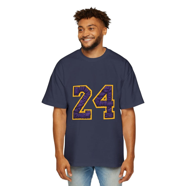 Kobe Bryant Lakers NBA Vintage Basketball Tee - S - Midnight Blue - Kobe Bryant Lakers NBA Vintage Basketball Tee - Tatoo Tee