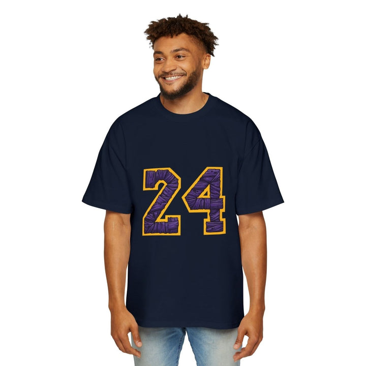 Kobe Bryant Lakers NBA Vintage Basketball Tee - S - Navy - Kobe Bryant Lakers NBA Vintage Basketball Tee - Tatoo Tee