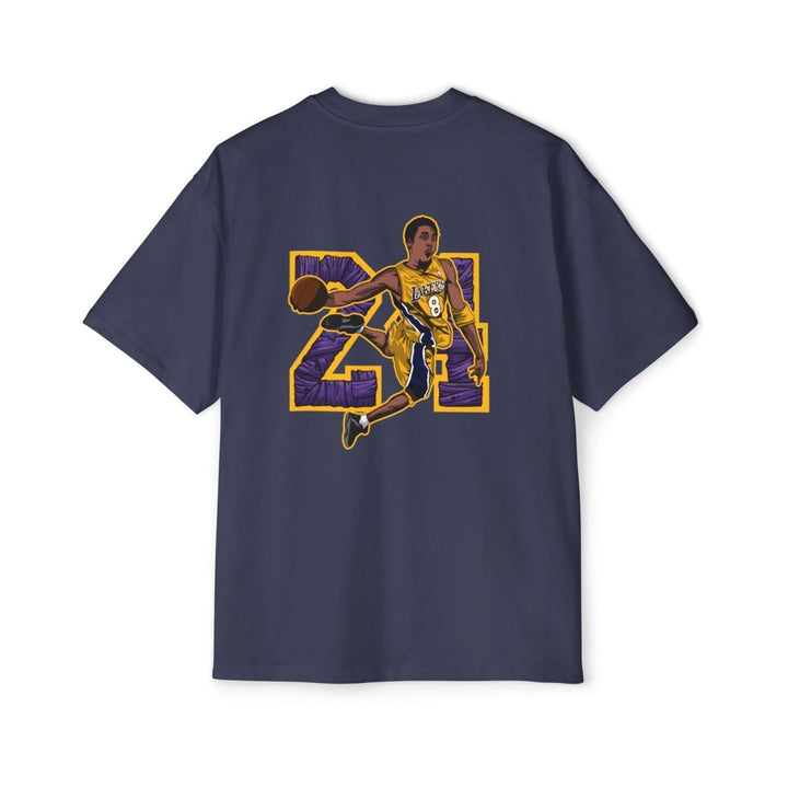 Kobe Bryant Lakers NBA Vintage Basketball Tee - S - Navy - Kobe Bryant Lakers NBA Vintage Basketball Tee - Tatoo Tee
