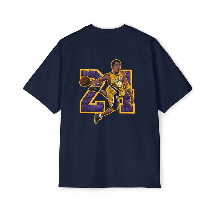 Kobe Bryant Lakers NBA Vintage Basketball Tee - S - Navy - Kobe Bryant Lakers NBA Vintage Basketball Tee - Tatoo Tee