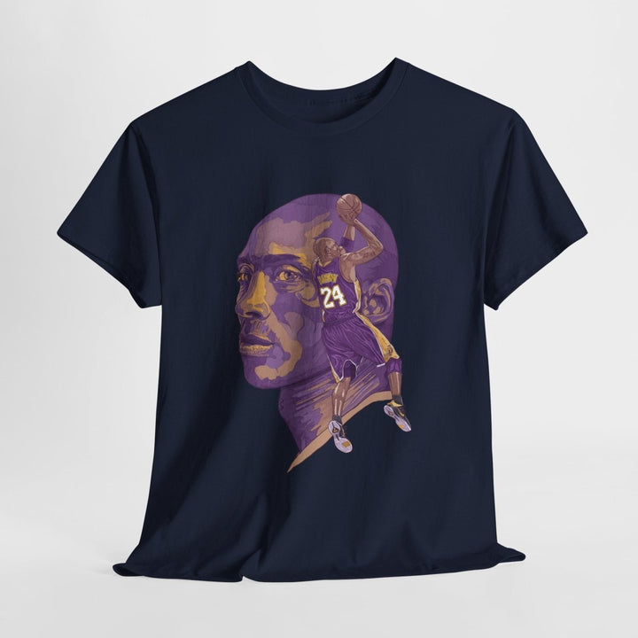 Kobe Bryant Tribute Tee - Unisex Heavy Cotton Shirt - Purple - S - Kobe Bryant Tribute Tee - Unisex Heavy Cotton Shirt - Tatoo Tee