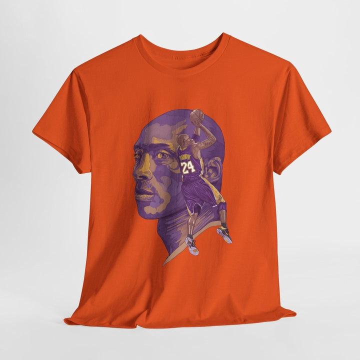 Kobe Bryant Tribute Tee - Unisex Heavy Cotton Shirt - Purple - S - Kobe Bryant Tribute Tee - Unisex Heavy Cotton Shirt - Tatoo Tee