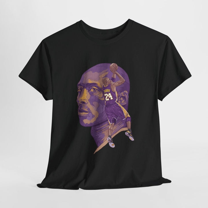 Kobe Bryant Tribute Tee - Unisex Heavy Cotton Shirt - Purple - S - Kobe Bryant Tribute Tee - Unisex Heavy Cotton Shirt - Tatoo Tee