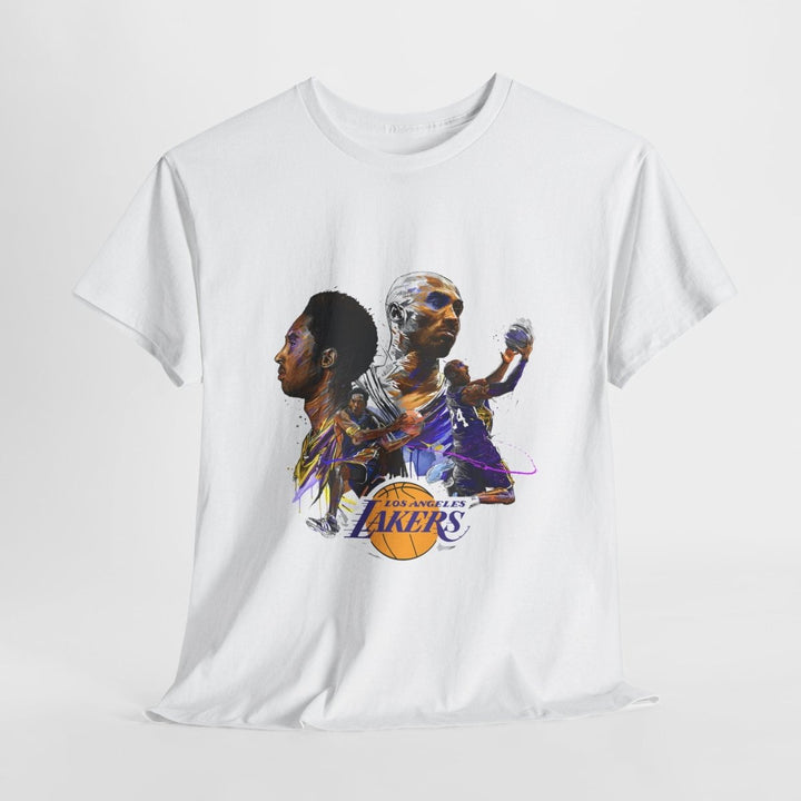 Kobe Bryant Tribute Unisex Heavy Cotton Tee - Black - S - Kobe Bryant Tribute Unisex Heavy Cotton Tee - Tatoo Tee