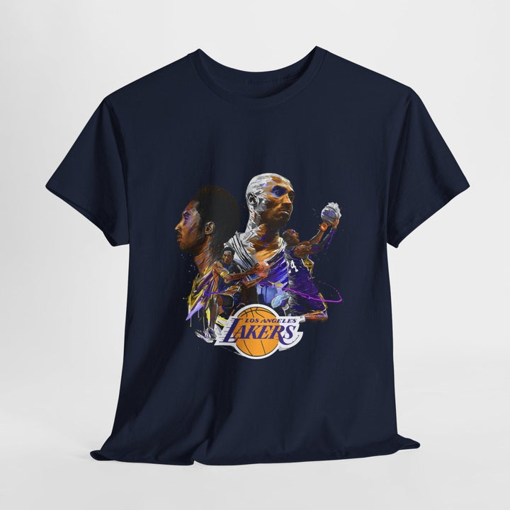 Kobe Bryant Tribute Unisex Heavy Cotton Tee - Black - S - Kobe Bryant Tribute Unisex Heavy Cotton Tee - Tatoo Tee