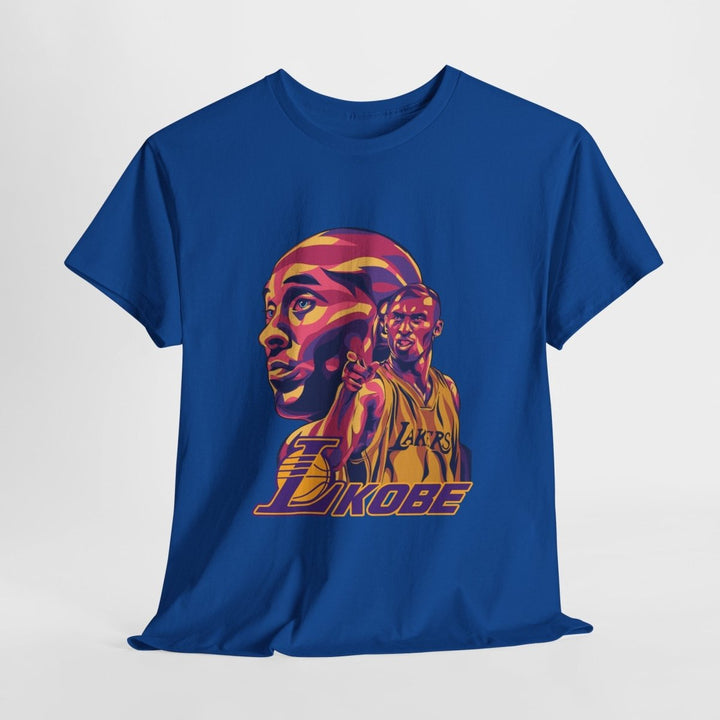 Kobe Bryant Unisex Heavy Cotton Tee - Tribute Shirt for Basketball Fans - Purple - S - Kobe Bryant Unisex Heavy Cotton Tee - Tribute Shirt for Basketball Fans - Tatoo Tee