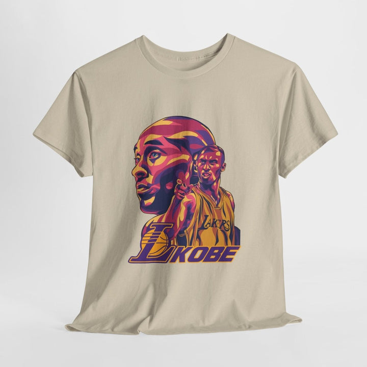 Kobe Bryant Unisex Heavy Cotton Tee - Tribute Shirt for Basketball Fans - Purple - S - Kobe Bryant Unisex Heavy Cotton Tee - Tribute Shirt for Basketball Fans - Tatoo Tee