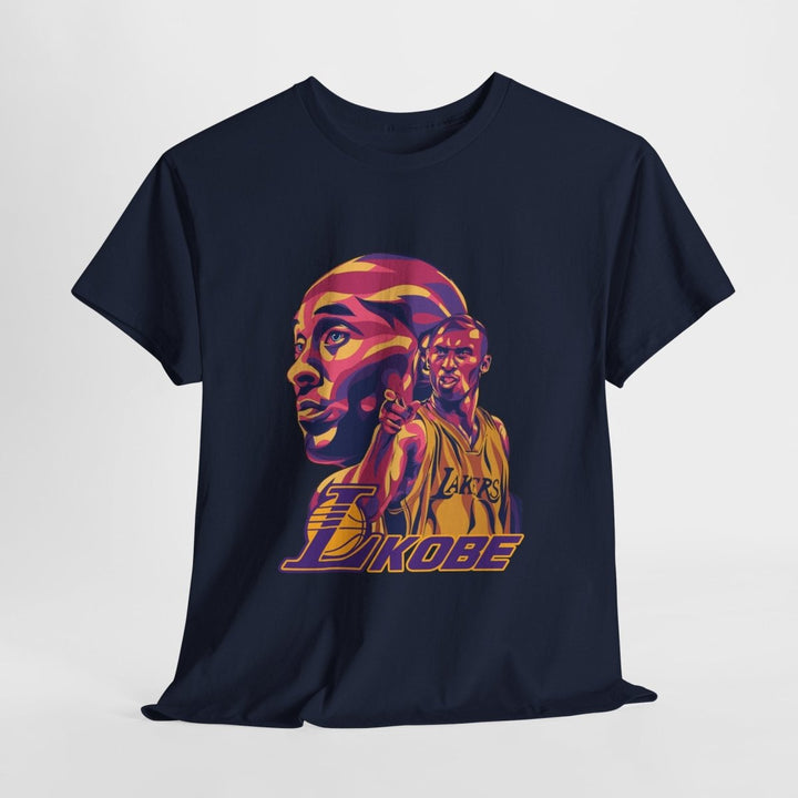 Kobe Bryant Unisex Heavy Cotton Tee - Tribute Shirt for Basketball Fans - Purple - S - Kobe Bryant Unisex Heavy Cotton Tee - Tribute Shirt for Basketball Fans - Tatoo Tee