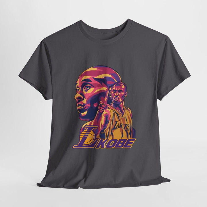 Kobe Bryant Unisex Heavy Cotton Tee - Tribute Shirt for Basketball Fans - Purple - S - Kobe Bryant Unisex Heavy Cotton Tee - Tribute Shirt for Basketball Fans - Tatoo Tee