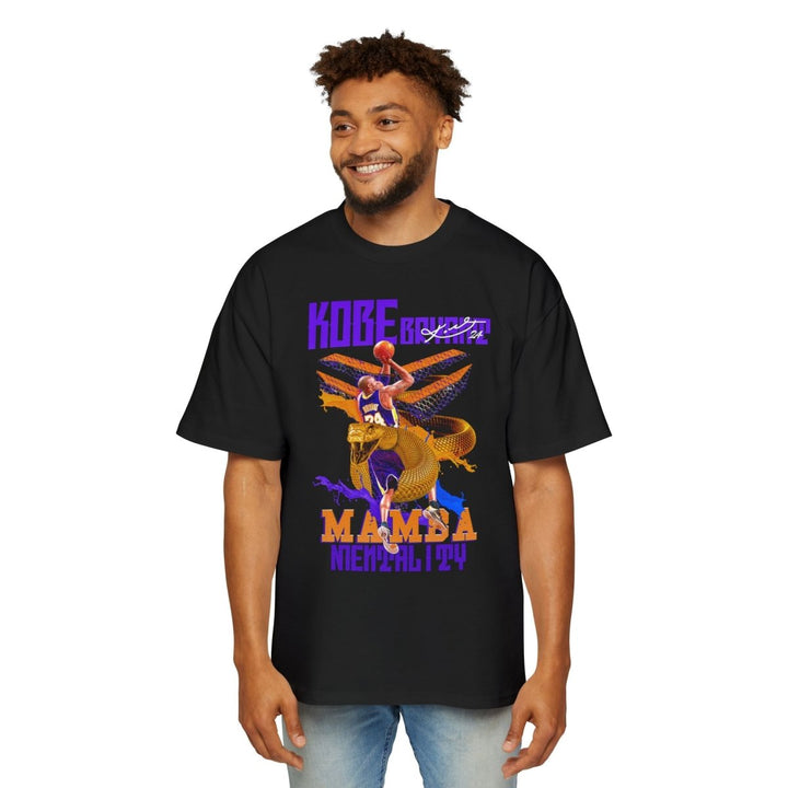 Kobe Mamba Heavy Oversized Tee, Basketball Fan Tee, Streetwear Shirt, Sports Casual Wear, Kobe Bryant Tribute Shirt, Gift for [...] - S - Black - Kobe Mamba Heavy Oversized Tee, Basketball Fan Tee, Streetwear Shirt, Sports Casual Wear, Kobe Bryant Tribute Shirt, Gift for [...] - Tatoo Tee