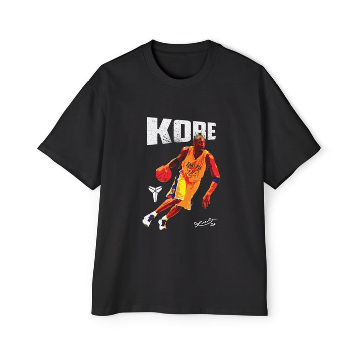 Kobe Tribute Men's Heavy Oversized Tee | Basketball Lover's Gift - S - Navy - Kobe Tribute Men's Heavy Oversized Tee | Basketball Lover's Gift - Tatoo Tee