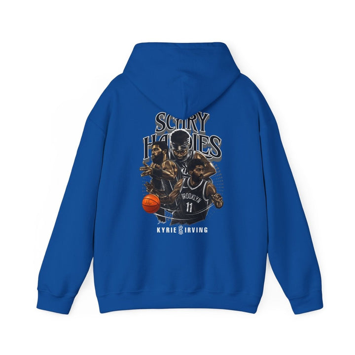 Kyrie Irving Inspired Unisex Heavy Blend Hoodie - Streetwear Style - Heliconia - S - Kyrie Irving Inspired Unisex Heavy Blend Hoodie - Streetwear Style - Tatoo Tee