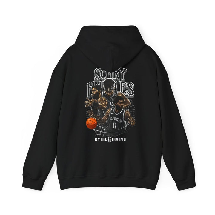 Kyrie Irving Inspired Unisex Heavy Blend Hoodie - Streetwear Style - Heliconia - S - Kyrie Irving Inspired Unisex Heavy Blend Hoodie - Streetwear Style - Tatoo Tee