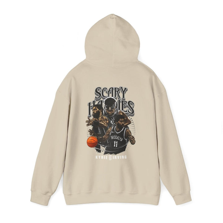 Kyrie Irving Inspired Unisex Heavy Blend Hoodie - Streetwear Style - Heliconia - S - Kyrie Irving Inspired Unisex Heavy Blend Hoodie - Streetwear Style - Tatoo Tee