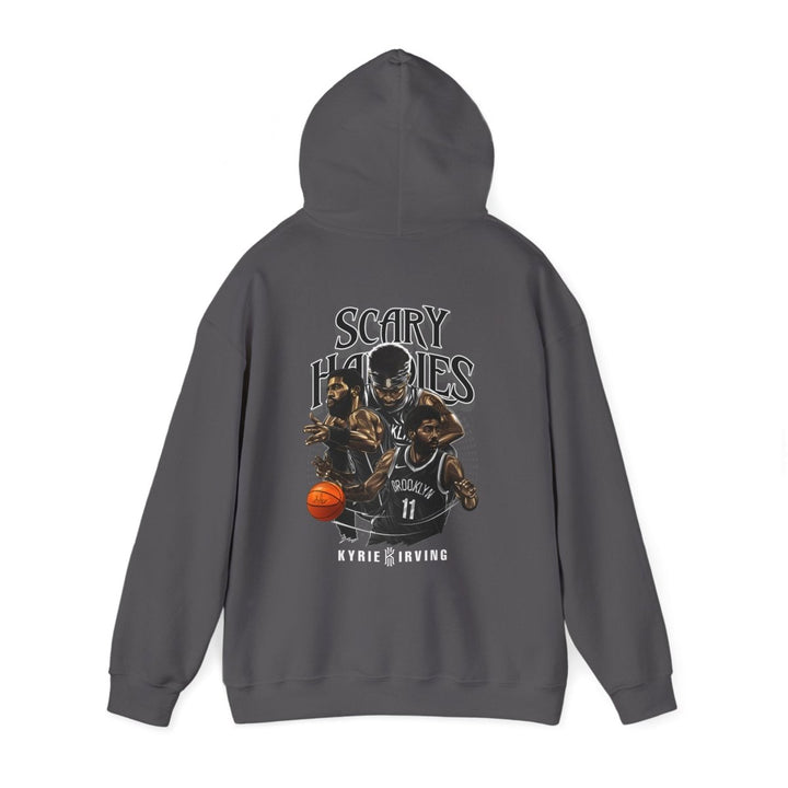 Kyrie Irving Inspired Unisex Heavy Blend Hoodie - Streetwear Style - Heliconia - S - Kyrie Irving Inspired Unisex Heavy Blend Hoodie - Streetwear Style - Tatoo Tee