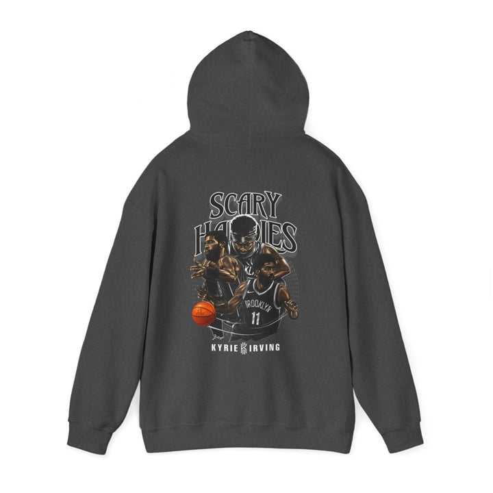 Kyrie Irving Inspired Unisex Heavy Blend Hoodie - Streetwear Style - Heliconia - S - Kyrie Irving Inspired Unisex Heavy Blend Hoodie - Streetwear Style - Tatoo Tee