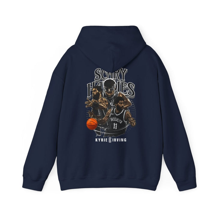 Kyrie Irving Inspired Unisex Heavy Blend Hoodie - Streetwear Style - Heliconia - S - Kyrie Irving Inspired Unisex Heavy Blend Hoodie - Streetwear Style - Tatoo Tee