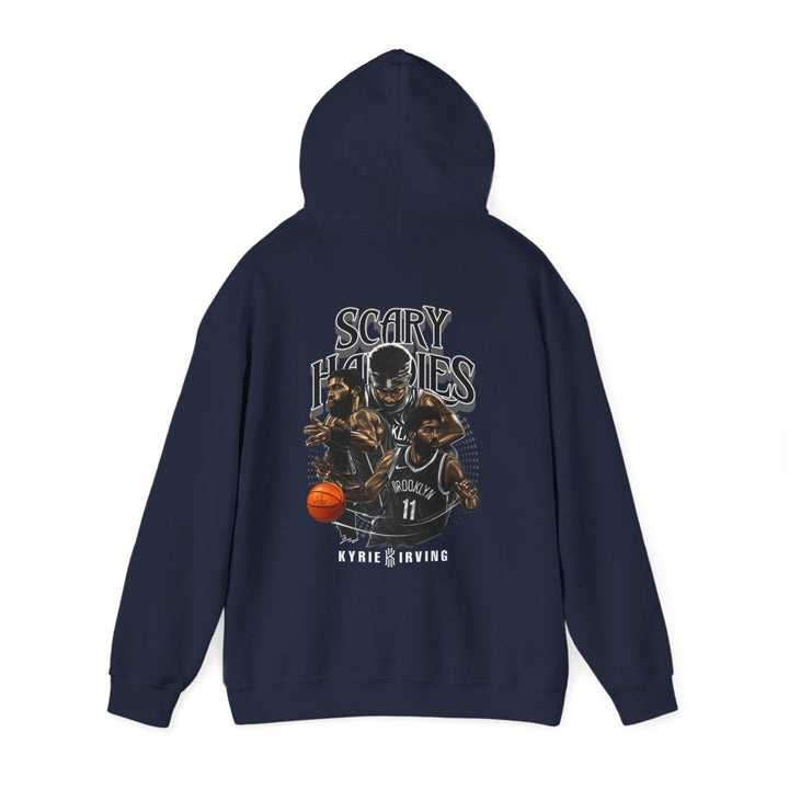 Kyrie Irving Inspired Unisex Heavy Blend Hoodie - Streetwear Style - Heliconia - S - Kyrie Irving Inspired Unisex Heavy Blend Hoodie - Streetwear Style - Tatoo Tee