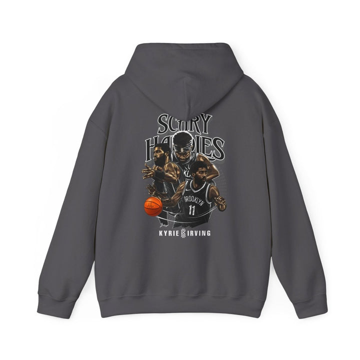 Kyrie Irving Inspired Unisex Heavy Blend Hoodie - Streetwear Style - Heliconia - S - Kyrie Irving Inspired Unisex Heavy Blend Hoodie - Streetwear Style - Tatoo Tee