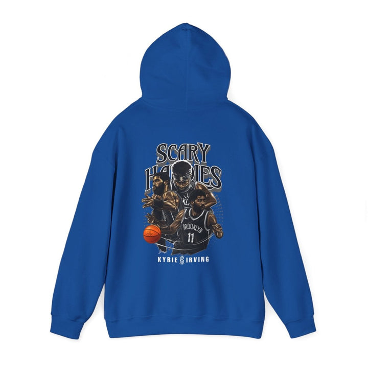 Kyrie Irving Inspired Unisex Heavy Blend Hoodie - Streetwear Style - Heliconia - S - Kyrie Irving Inspired Unisex Heavy Blend Hoodie - Streetwear Style - Tatoo Tee