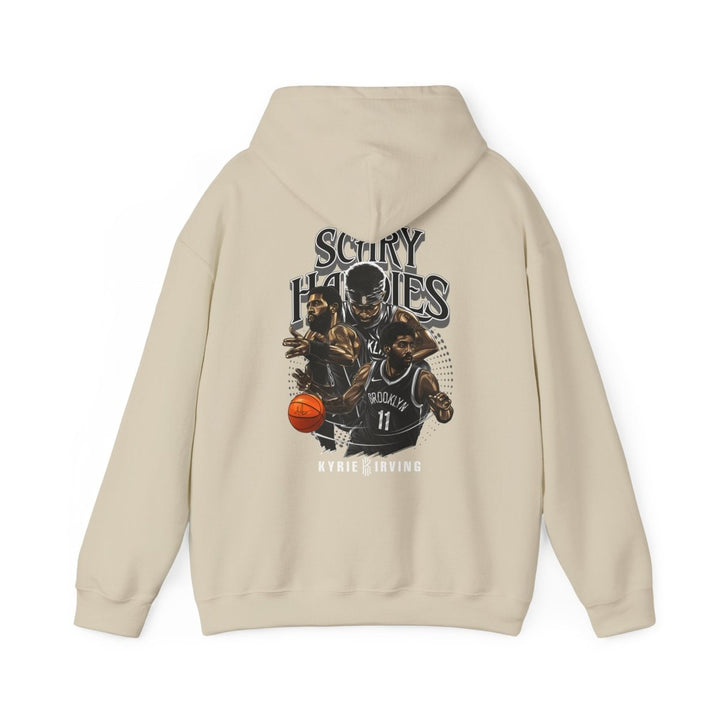 Kyrie Irving Inspired Unisex Heavy Blend Hoodie - Streetwear Style - Heliconia - S - Kyrie Irving Inspired Unisex Heavy Blend Hoodie - Streetwear Style - Tatoo Tee