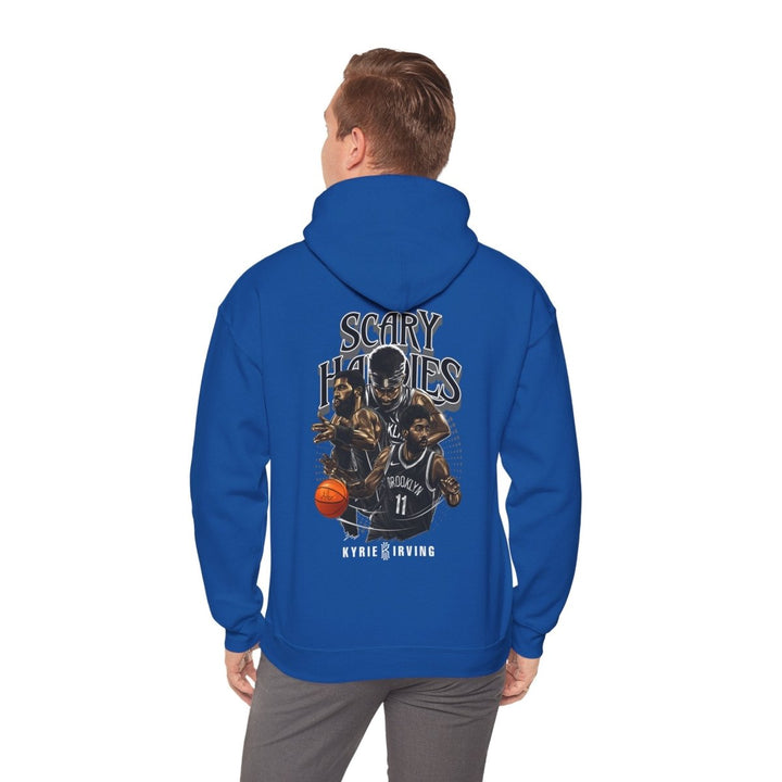 Kyrie Irving Inspired Unisex Heavy Blend Hoodie - Streetwear Style - Royal - S - Kyrie Irving Inspired Unisex Heavy Blend Hoodie - Streetwear Style - Tatoo Tee
