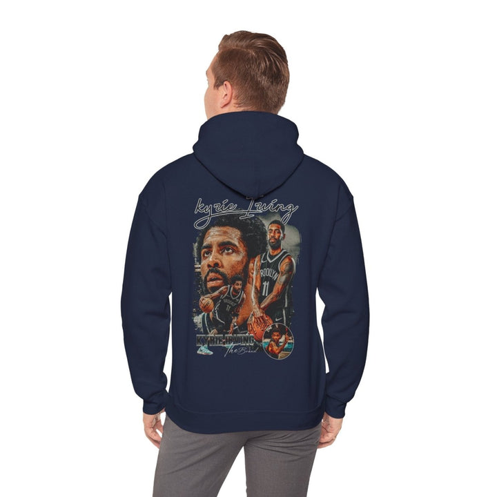 Kyrie Irving Unisex Heavy Blend Hoodie - Ultimate Fan Gear for Basketball Lovers - Navy - S - Kyrie Irving Unisex Heavy Blend Hoodie - Ultimate Fan Gear for Basketball Lovers - Tatoo Tee