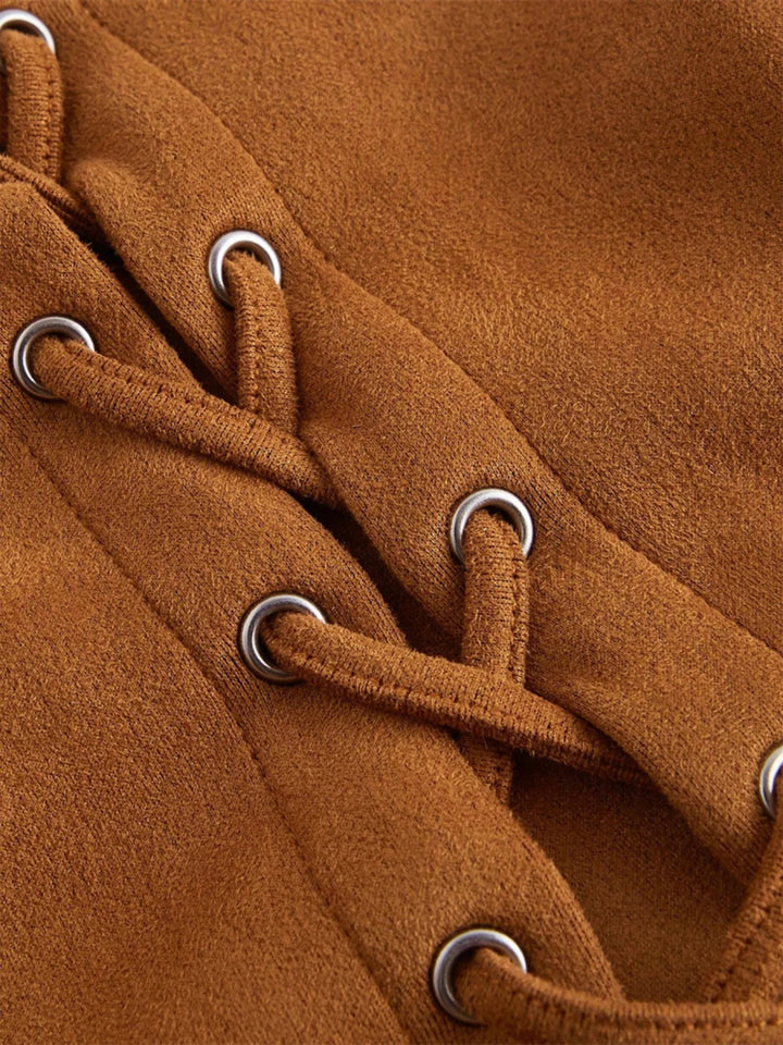 Lace Trim Peplum Cami - Light Brown - XS - e76e34bb5f814497b55127269a4bb263 - Max - Origin - Tatoo Tee