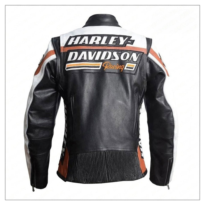 Ladies Harley Davidson Raceway Screamin Eagle Leather Jacket - Female - XS - Ladies Harley Davidson Raceway Screamin Eagle Leather Jacket - Tatoo Tee