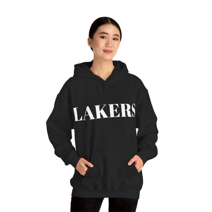 Lakers LeBron James Hoodie - Unisex Heavy Blend Sweatshirt for Basketball Fans - Black - S - Lakers LeBron James Hoodie - Unisex Heavy Blend Sweatshirt for Basketball Fans - Tatoo Tee