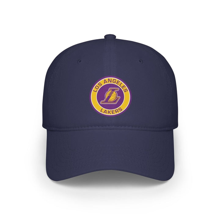 Lakers Low Profile Baseball Cap, Sports Cap, Team Hat, Fan Gear - Dark Navy - One size - Lakers Low Profile Baseball Cap, Sports Cap, Team Hat, Fan Gear - Tatoo Tee